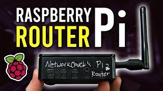 my SUPER secure Raspberry Pi Router wifi VPN travel router