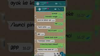 pov punya pacar mes*m. maaf kalo jelek  ib  gk ad #sesad #pov #whatsmock #fypシ #rame #fakechat