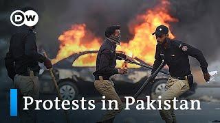 Supporters of former Pakistani PM Khan clash with security forces  DW News
