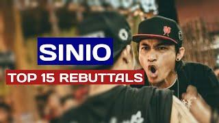 Fliptop - Sinio Top 15 Rebuttals  Filipino Hiphop