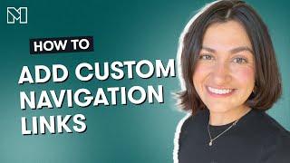 How to Add Custom Navigation Links