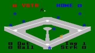 Major League Baseball - Best Intellivision Games 1980