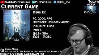 Puri Plays LIVE Deus Ex Part 4 PC2000RPG