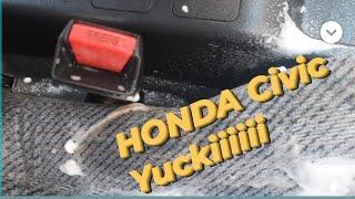 Honda Civic EK Bigote Lxi vti 1998 Interior Cleaning Detail #civic #honda #detailing #interior #vti