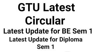 GTU Updates offline examGTU Exam News TodayGTU Latest Updates GTU Winter Exam 2020  GTU ExamGTU