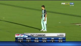 17 Year Old Pat Cummins 416 vs Tasmania *Full Spell*  KFC T20 Big Bash 201011