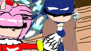 Sonamy funny sonic Christmas animation