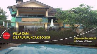 Villa Murah Zam Dengan Type 2 Lantai dan 11 Kamar di Cisarua Puncak Bogor