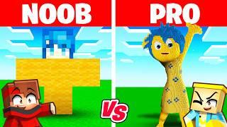 NOOB vs PRO  JOIE de VICE VERSA sur Minecraft 