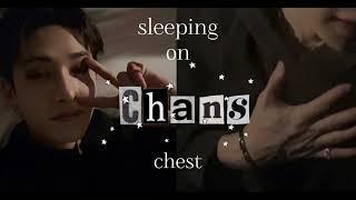 Stray Kids ASMR Sleeping On Bang Chans Chestheartbeat voice