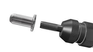 Wrench rivet threaded rivet working principle