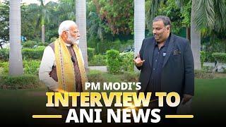 LIVE PM Modis interview to ANI News