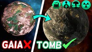 I Turned EVERY world into a TOMB and now Question My Sanity  Full Playthrough  Stellaris Gameplay