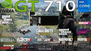 GT 710 + i7 3770 in 2024  Test in 17 Games  GT 710 Gaming