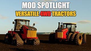 Versatile 4WD Tractors  Mod Review & Comparison  FS19  Farming Simulator 19