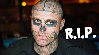 Rick Genest aka Zombie Boy RIP