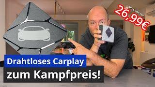 Unter 30€ Günstiger BINIZE Wireless Carplay Adapter jetzt noch besser