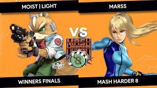 Mash Harder 8 - Moist  Light Fox vs Marss Zero Suit Samus - Winners Finals