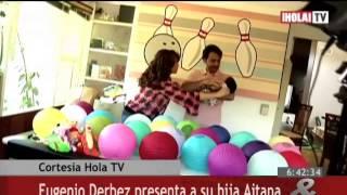 Eugenio Derbez presenta a su hija Aitana