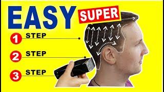 QUICK & EASY HOME HAIRCUT TUTORIAL   How To Cut Mens Hair With Clippers