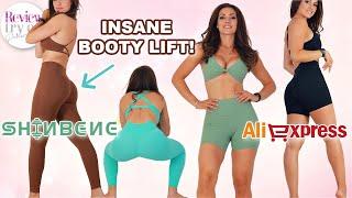 Aliexpress SHINBENE Activewear Review Try on Haul BEST LEGGINGS