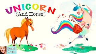  Kids Book Read Aloud UNICORN AND HORSE by David Miles and Hollie Mengert
