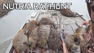 Nutria Rat Hunting  Cooking in Louisiana