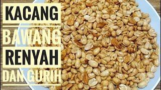 Resep kacang bawang renyah dan gurih