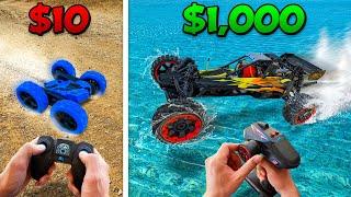 $10 vs $1000 RC Car Battle *BUDGET CHALLENGE*