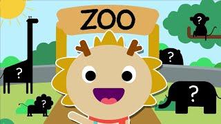 Where Are The Animals? Zoo Song  Wormhole English - Songs For Kids