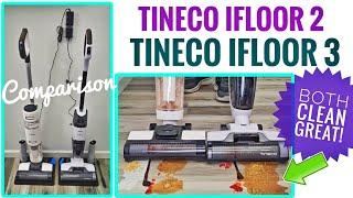 Tineco iFloor 2 vs Tineco iFloor 3 Floor Cleaner Comparison