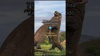 7 Hewan yang bisa kalahkan komodo #youtubeshorts #ytshorts #shots #fact