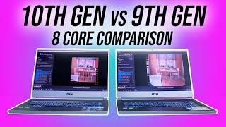 Intel i7-10875H vs i9-9880H - 8 Core CPU Comparison