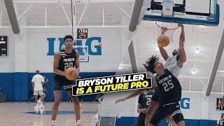 Best Player On The Under Armour Circuit?  Bryson Tiller Future 60 Highlights