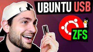 Install Full Ubuntu with ZFS on a Single USB Drive Ultimate 24.04 Edition