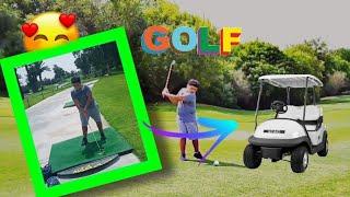 Vlog —  أفضل فلوق فحياتي  مشيت GOLF 