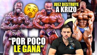 JUEZ PRINCIPAL IFBB ANALIZA EL EMPRO + CRÍTICA A KRIZO  TRADUZCO Y OPINO