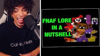 New FNAF Fan Reacts To The Entire FNAF Lore In A Nutshell Animation COMPLETE