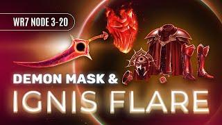 Shadow Hunter Lost World Premium The Ignis Flare and Demon Mask