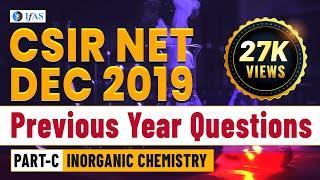 CSIR NET Chemical Science Previous year paper discussion  Inorganic Chemistry