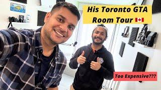 Canadian Houses Inside $1200 Per Month Room Tour in Toronto GTA YouTuber Home ft @LogicalBakwas7