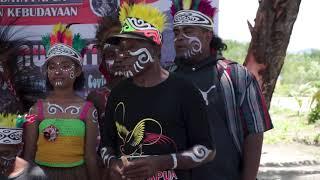 Pergelaran Budaya Nusantara BPNB Papua Sanggar Kamiai Jeofi dibawah pimpinan Ullis Pedai