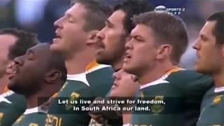 THE NATIONAL ANTHEMS OF AUSTRALIA AND SOUTH AFRICA with Lyrics