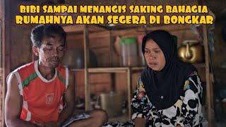 SEDIH  TANGIS BAHAGIA DARI ISTRI KANG ACE WEL SETELAH MENDENGAR RUMAHNYA AKAN SEGERA DI BONGKAR