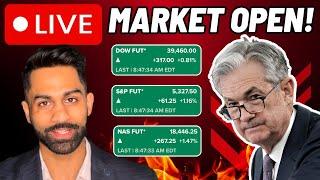  LIVE Market Open Buy the DIP?