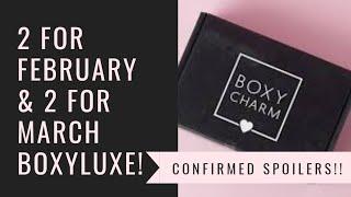 Boxycharm Spoilers February & March