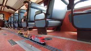 Lego Train on Outback Train Trailer