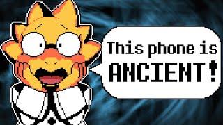 Where Alphys Goes When She Upgrades Your Phone?  Undertale 