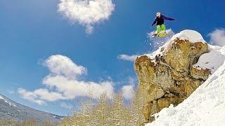 Cliffs & Pow in Vail Colorado  GoPro