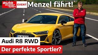 Menzel fährt Audi R8 V10 RWD Ist der V10-Bolide der perfekte Sportwagen?  auto motor und sport